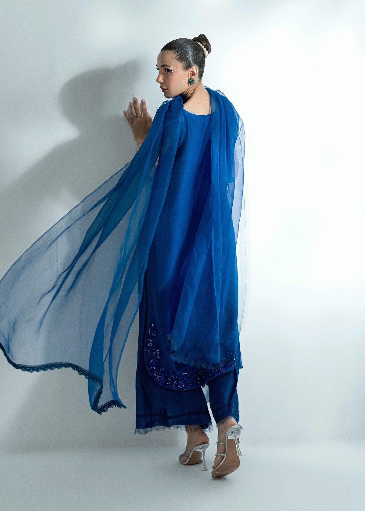 Umsha | Soiree De Rose | Celestial Veil by Umsha - Designer Dress  - Type : Ladies Clothes - Available at Libayah - 100% Original 