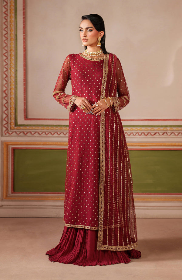 Zarif | Falesia Formals | UNST-HF-01 MUHAAG by Zarif - Designer Dress  - Type : Ladies Clothes - Available at Libayah - 100% Original 