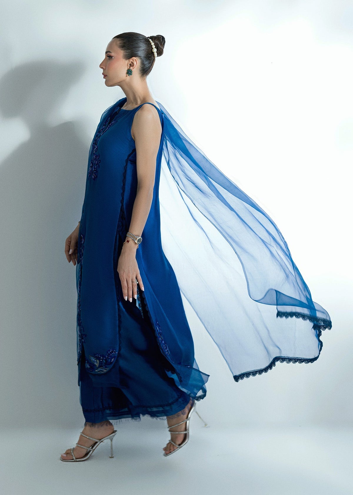Umsha | Soiree De Rose | Celestial Veil by Umsha - Designer Dress  - Type : Ladies Clothes - Available at Libayah - 100% Original 