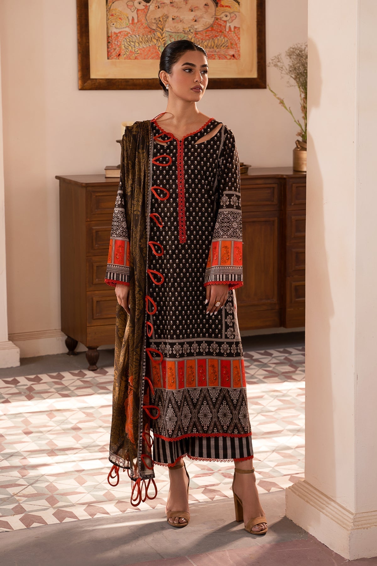 Charizma | Lawn Collection 24 | CP4-29 by Charizma - Designer Dress - Type: Casuals - Available at Libayah - 100% Original