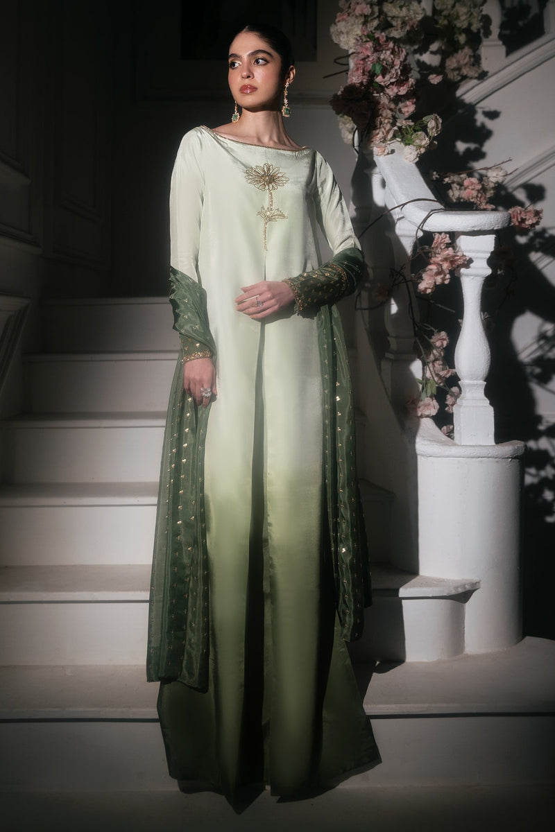 Mina Kashif | Emilie Formals | Floret by Mina Kashif - Designer Dress - Type : Formal Dress - Available at Libayah - 100% Original