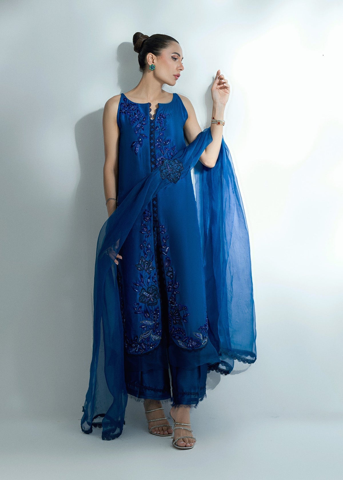 Umsha | Soiree De Rose | Celestial Veil by Umsha - Designer Dress  - Type : Ladies Clothes - Available at Libayah - 100% Original 