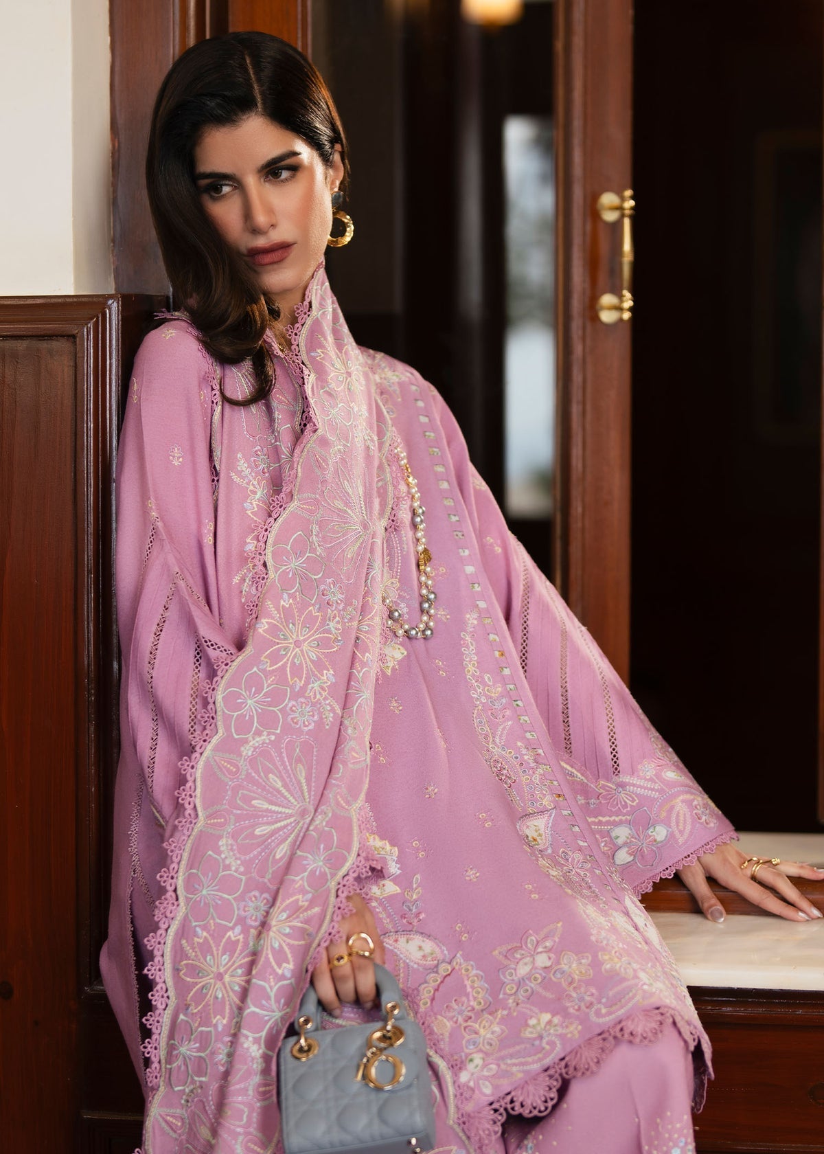 Kanwal Malik | Gulana Winter 25 | Palwasha by Kanwal Malik - Designer Dress  - Type : Ladies Clothes - Available at Libayah - 100% Original 