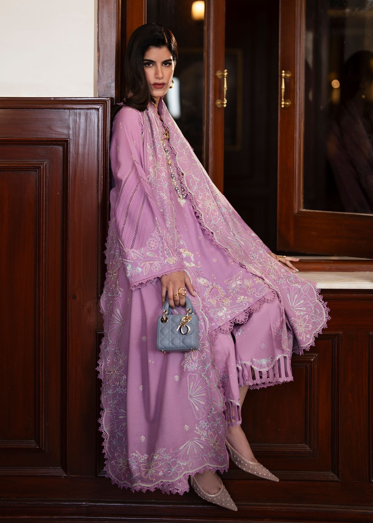 Kanwal Malik | Gulana Winter 25 | Palwasha by Kanwal Malik - Designer Dress  - Type : Ladies Clothes - Available at Libayah - 100% Original 