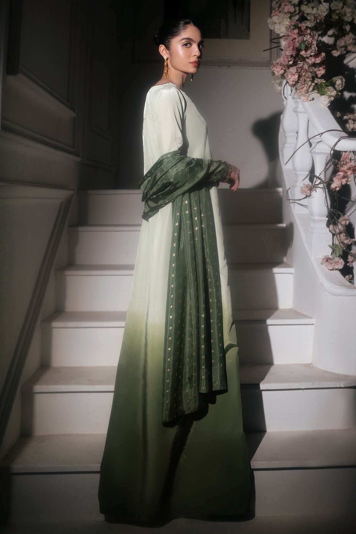 Mina Kashif | Emilie Formals | Floret by Mina Kashif - Designer Dress - Type: Ladies Clothes - Available at Libayah - 100% Original