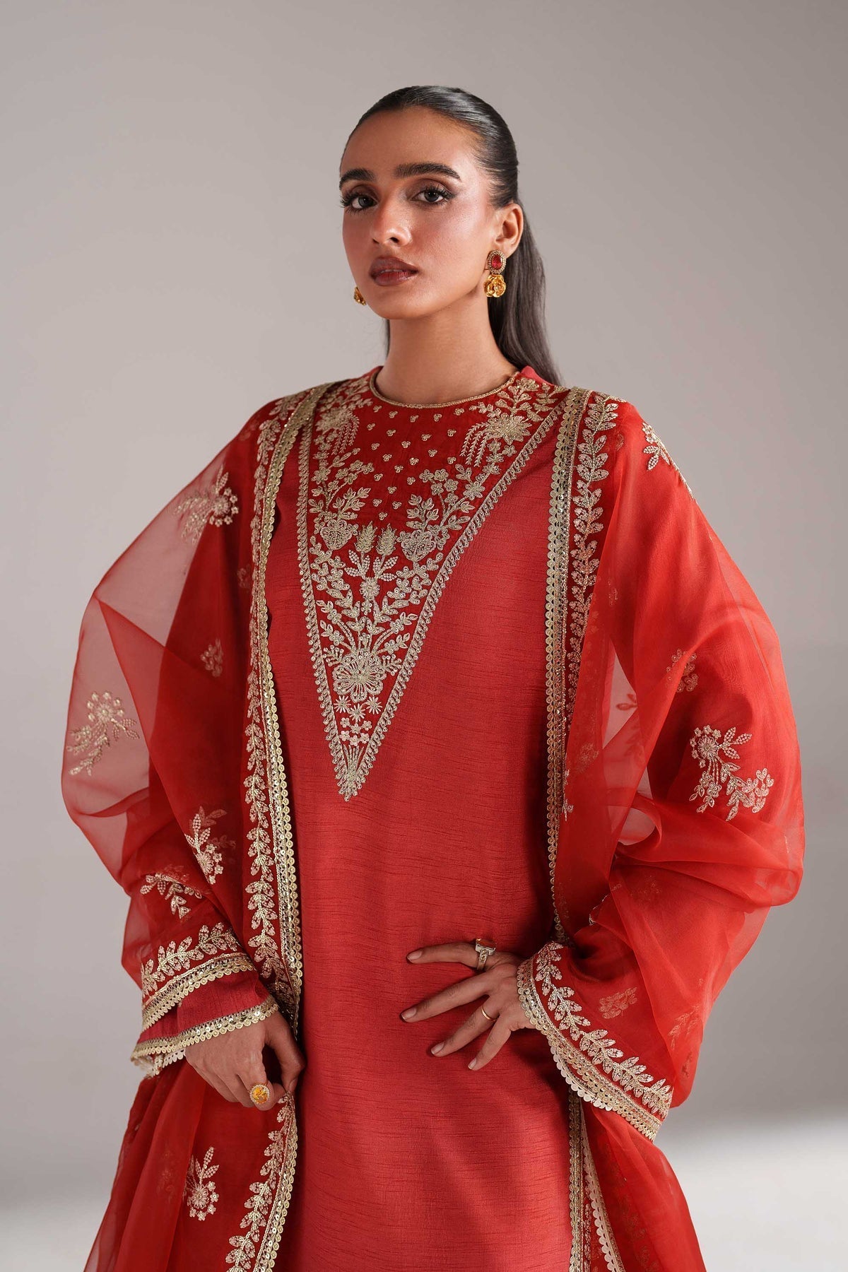 Akbar Aslam | Formal Pret | Laleh by Akbar Aslam - Designer Dress  - Type : Ladies Clothes - Available at Libayah - 100% Original 