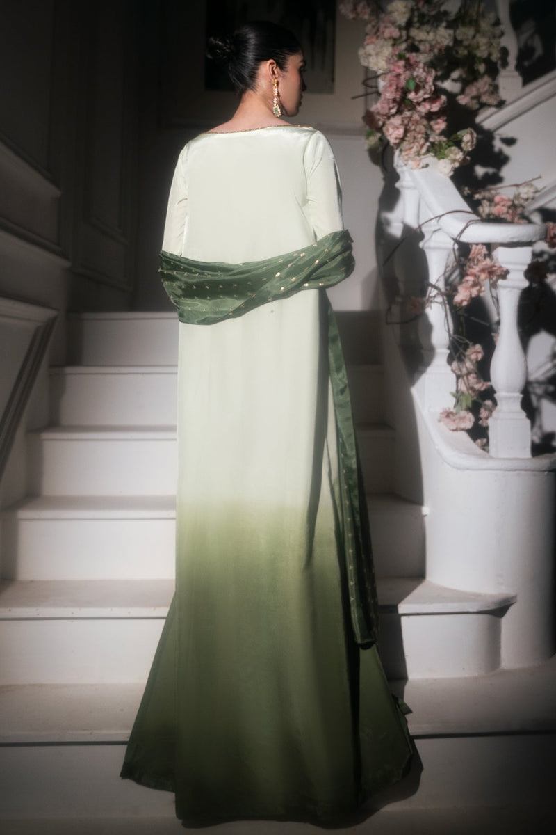 Mina Kashif | Emilie Formals | Floret by Mina Kashif - Designer Dress - Type : Formal Dress - Available at Libayah - 100% Original