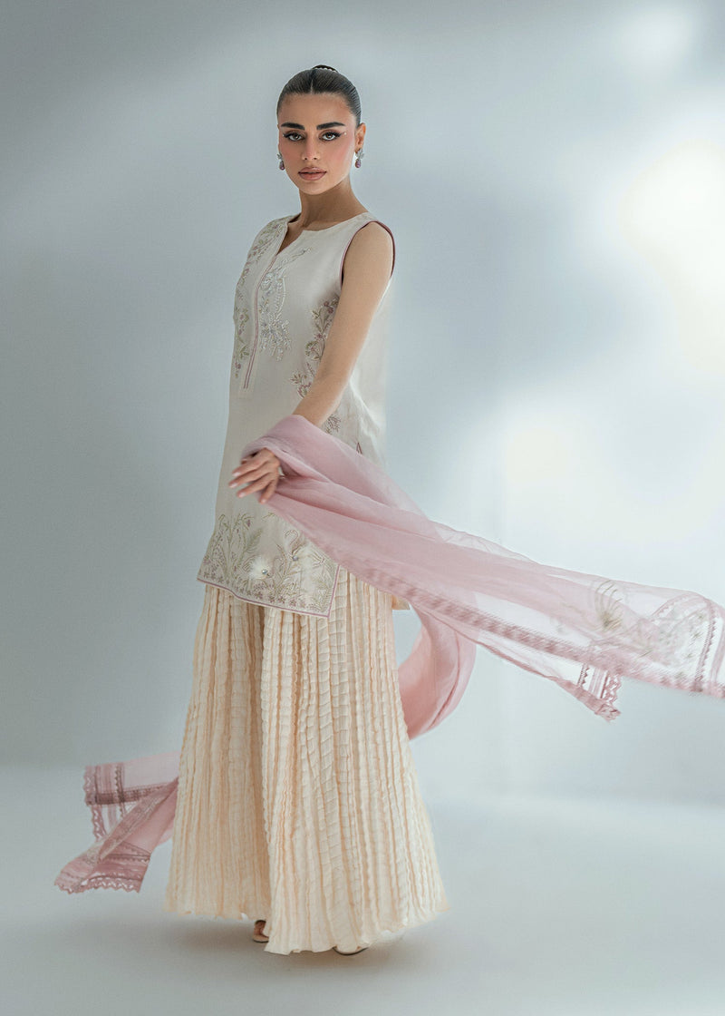 Umsha | Soiree De Rose | Ivory Ember by Umsha - Designer Dress  - Type : Ladies Clothes - Available at Libayah - 100% Original 