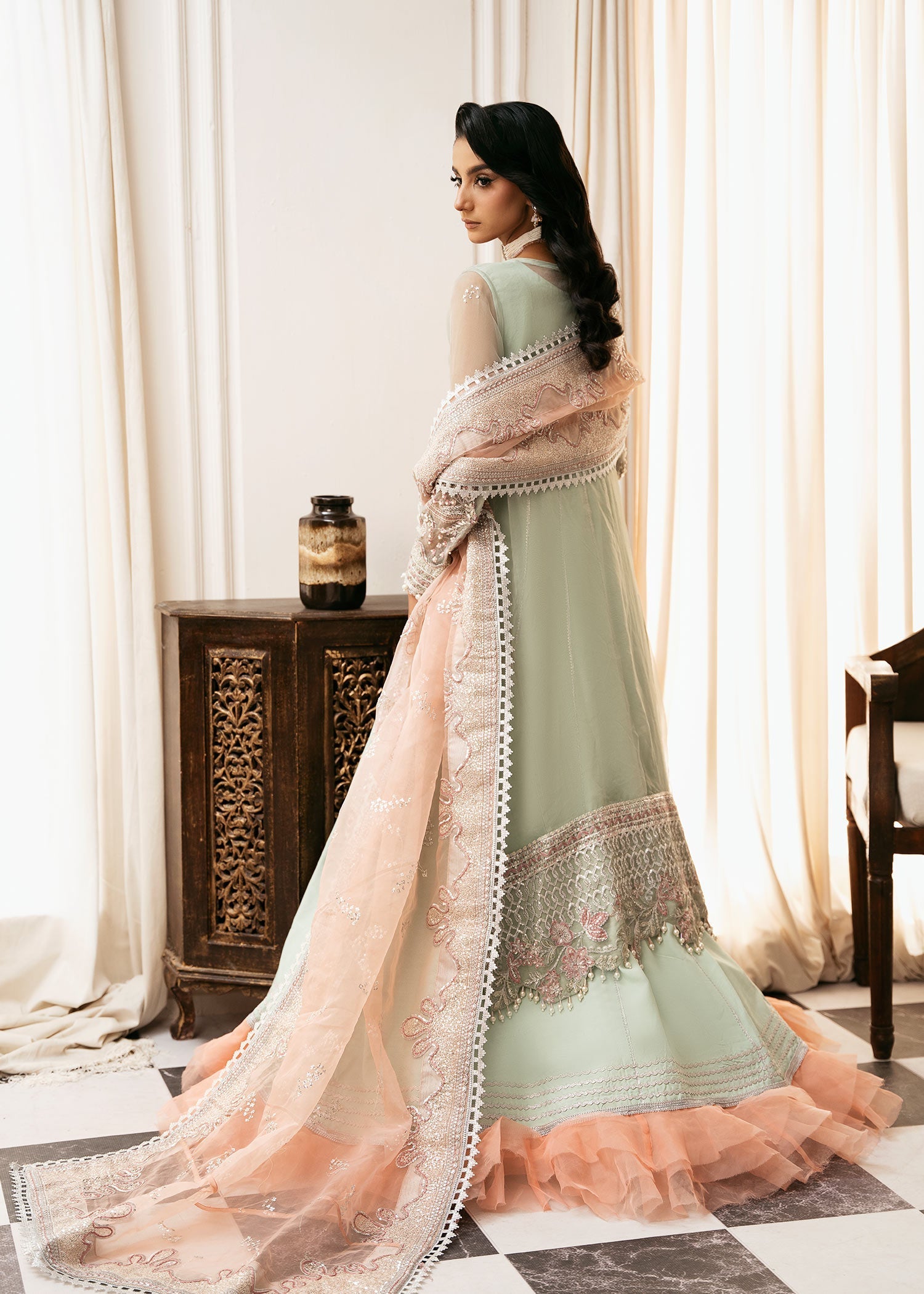Inayat | Festive Formals | TEEL-TALE by Inayat - Designer Dress  - Type : Ladies Clothes - Available at Libayah - 100% Original 
