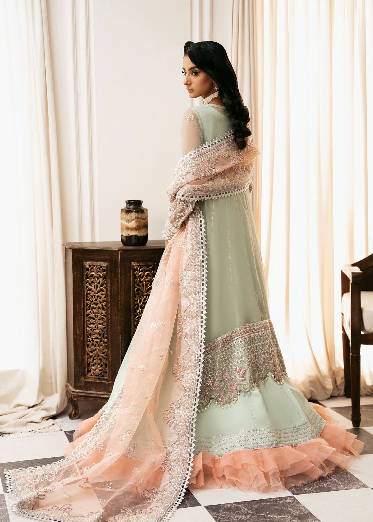 Inayat | Festive Formals | TEEL-TALE by Inayat - Designer Dress  - Type : Ladies Clothes - Available at Libayah - 100% Original 