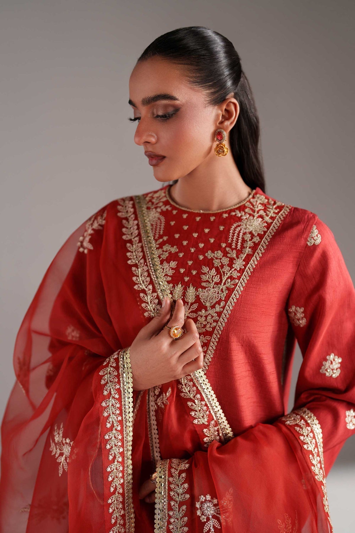 Akbar Aslam | Formal Pret | Laleh by Akbar Aslam - Designer Dress  - Type : Ladies Clothes - Available at Libayah - 100% Original 