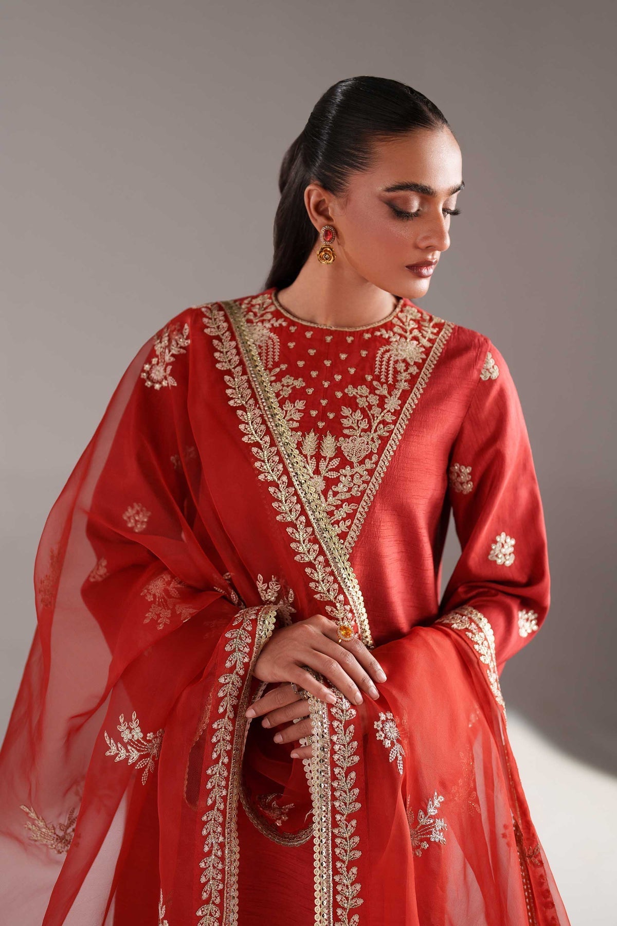 Akbar Aslam | Formal Pret | Laleh by Akbar Aslam - Designer Dress  - Type : Ladies Clothes - Available at Libayah - 100% Original 