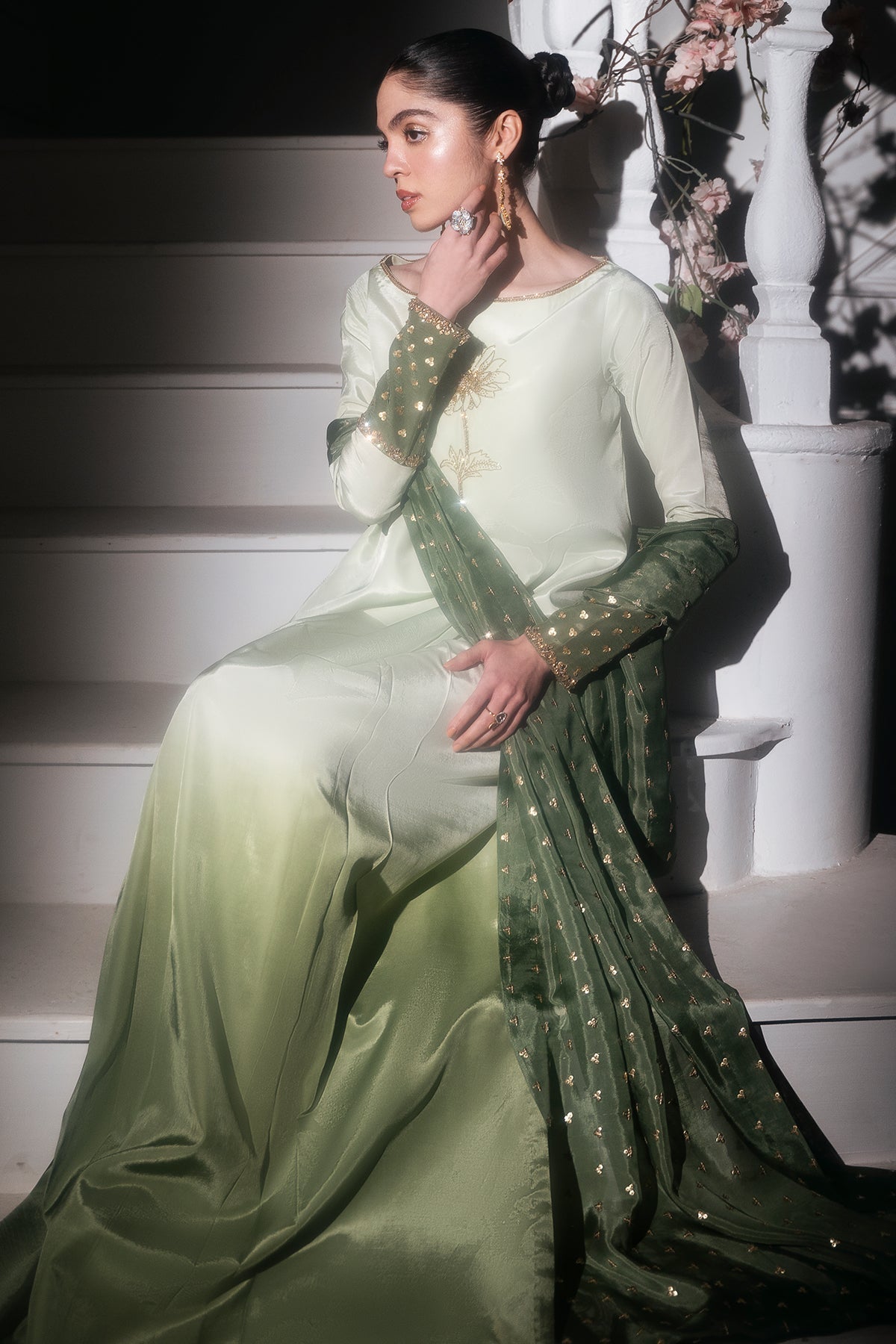 Mina Kashif | Emilie Formals | Floret by Mina Kashif - Designer Dress - Type: Ladies Clothes - Available at Libayah - 100% Original