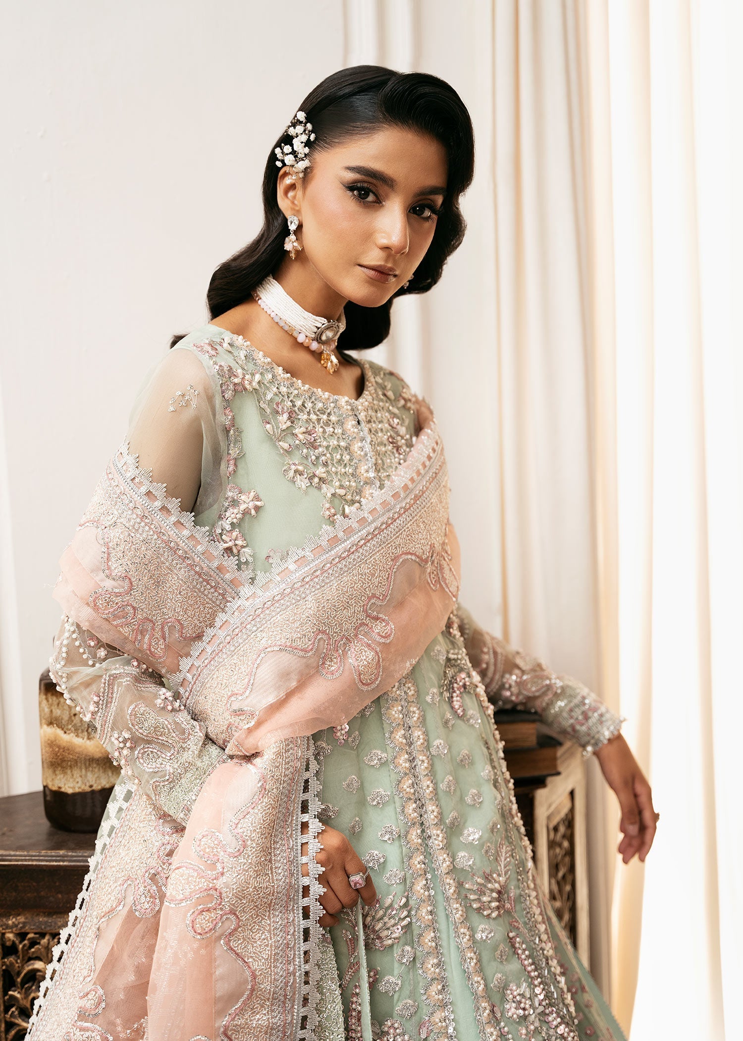 Inayat | Festive Formals | TEEL-TALE by Inayat - Designer Dress  - Type : Ladies Clothes - Available at Libayah - 100% Original 