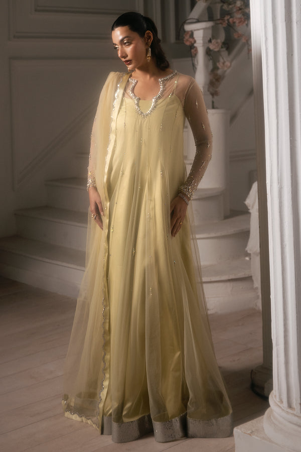 Mina Kashif | Emilie Formals | Julia by Mina Kashif - Designer Dress - Type : Formal Dress - Available at Libayah - 100% Original