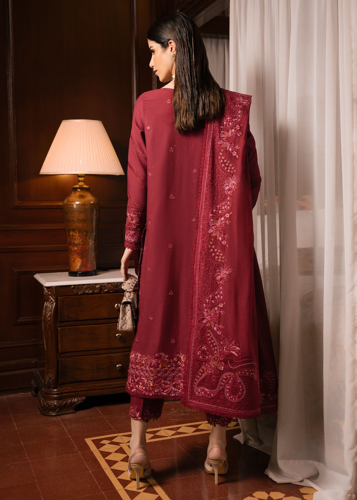 Kanwal Malik | Gulana Winter 25 | Gulerana by Kanwal Malik - Designer Dress  - Type : Ladies Clothes - Available at Libayah - 100% Original 