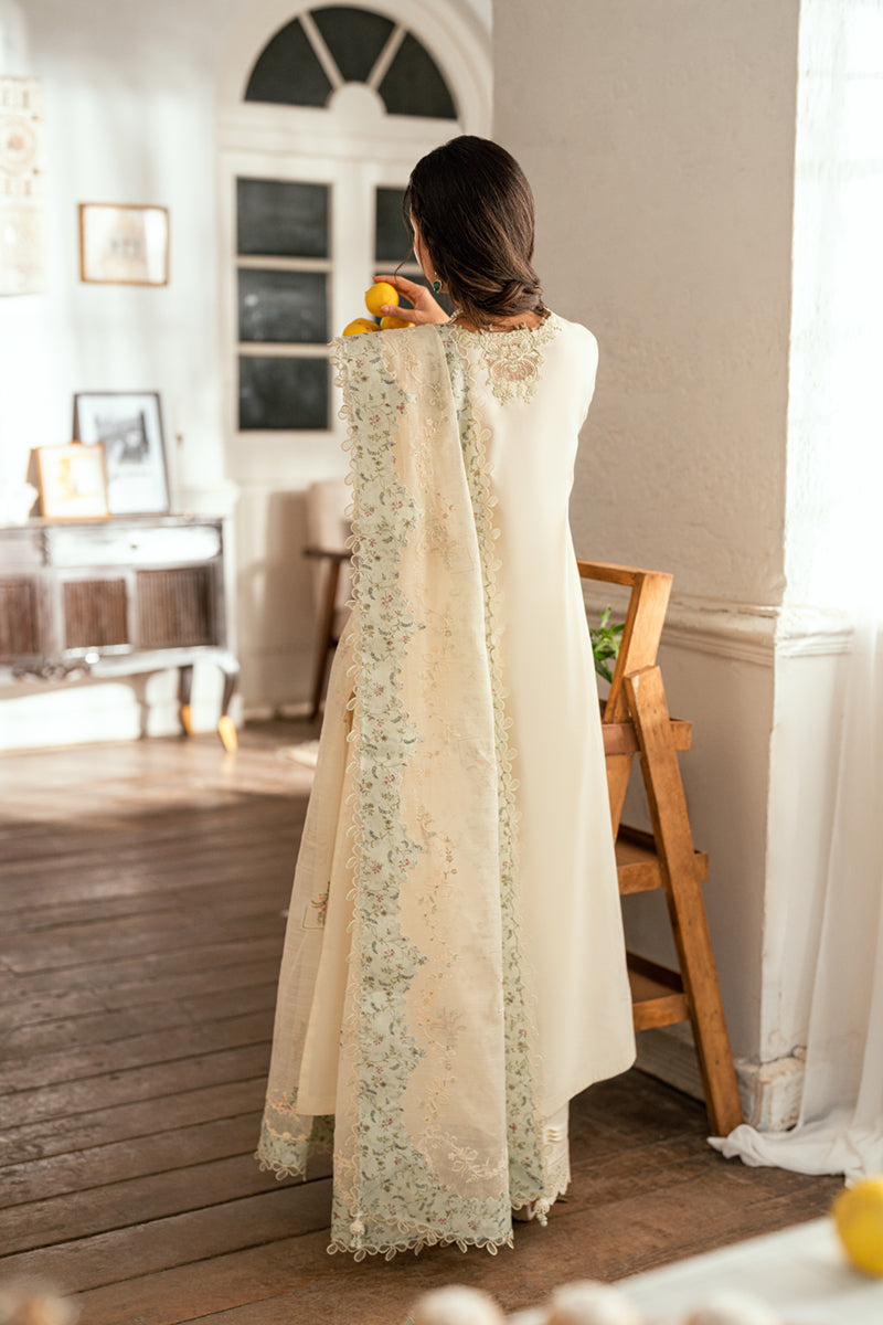 Qalamkar | Luxury Lawn Eid Edit | SB-10 Nadia by Qalamkar - Designer Dress - Type: Ladies Clothes - Available at Libayah - 100% Original