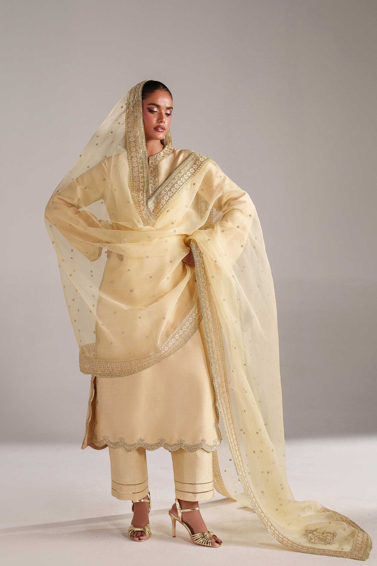 Akbar Aslam | Formal Pret | Ruhi by Akbar Aslam - Designer Dress  - Type : Ladies Clothes - Available at Libayah - 100% Original 