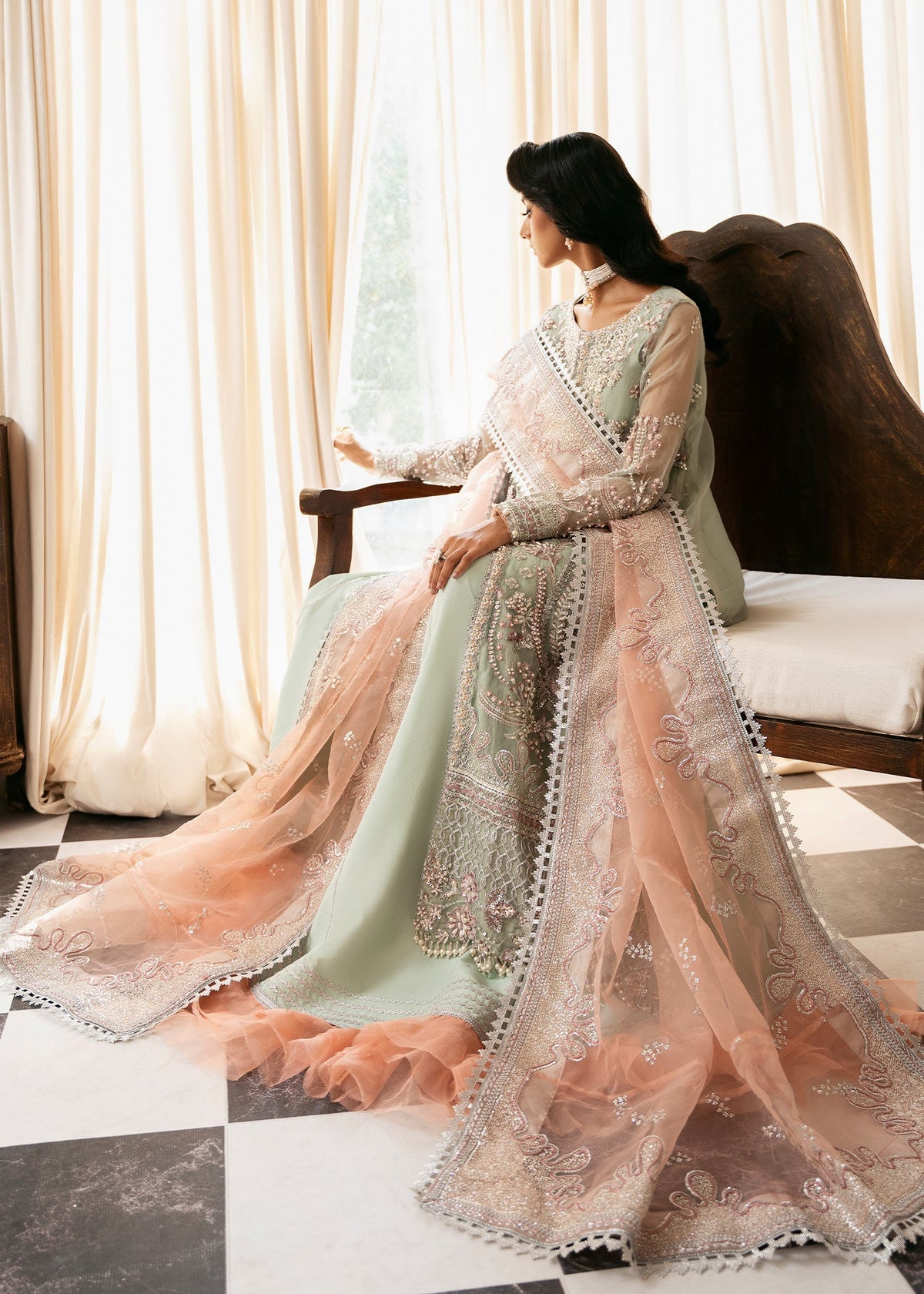Inayat | Festive Formals | TEEL-TALE by Inayat - Designer Dress  - Type : Ladies Clothes - Available at Libayah - 100% Original 