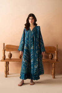 Afrozeh | The Haze 26 | Luem Teal by Afrozeh - Designer Dress  - Type : Ladies Clothes - Available at Libayah - 100% Original 