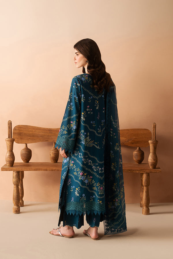 Afrozeh | The Haze 26 | Luem Teal by Afrozeh - Designer Dress  - Type : Ladies Clothes - Available at Libayah - 100% Original 
