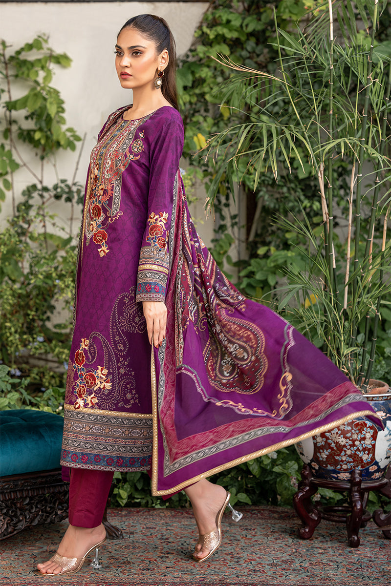 Shamaeel Ansari | Bagh e Bahar Lawn | Gulposh by Shamaeel Ansari - Designer Dress  - Type : Ladies Clothes - Available at Libayah - 100% Original 