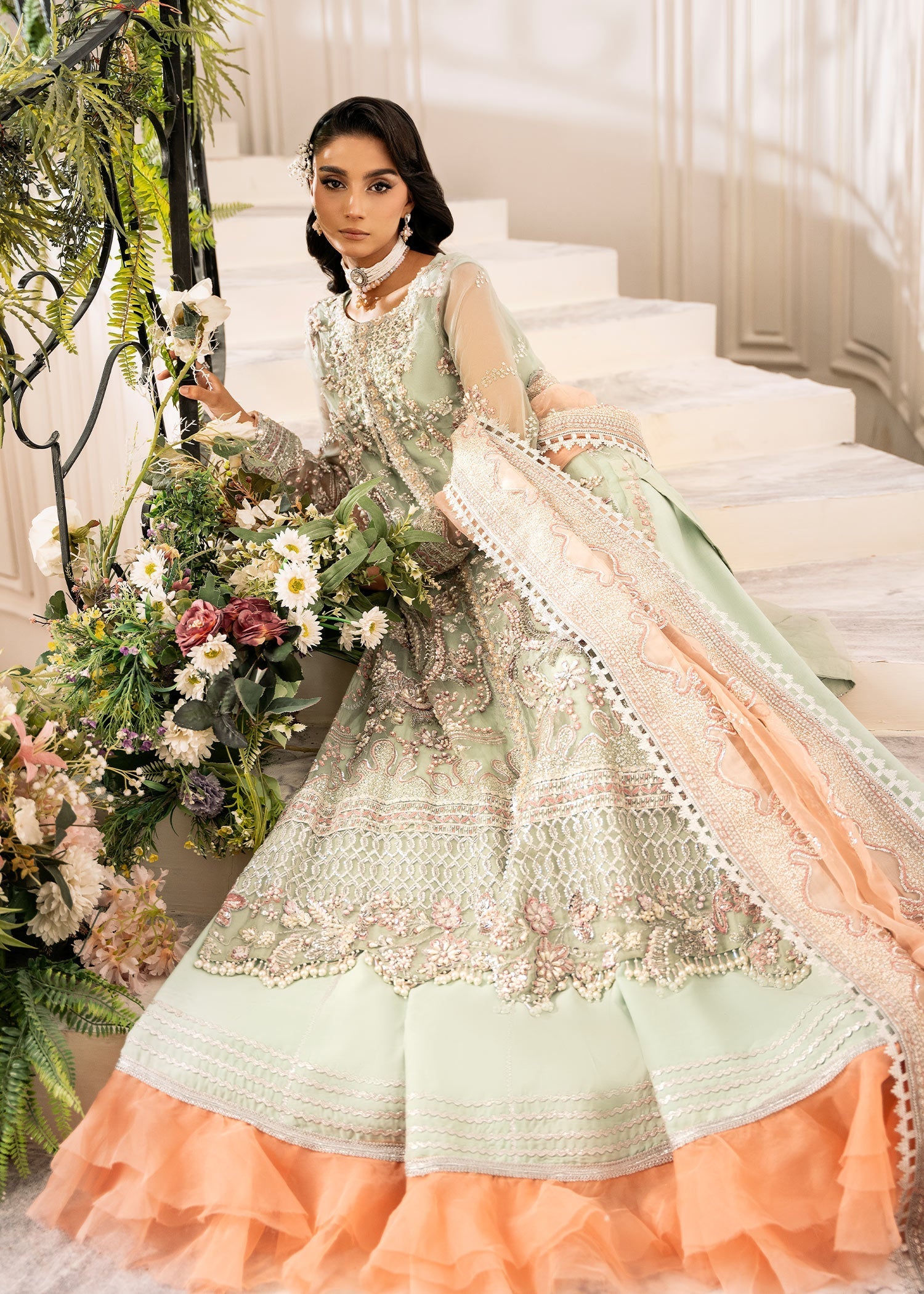 Inayat | Festive Formals | TEEL-TALE by Inayat - Designer Dress  - Type : Ladies Clothes - Available at Libayah - 100% Original 