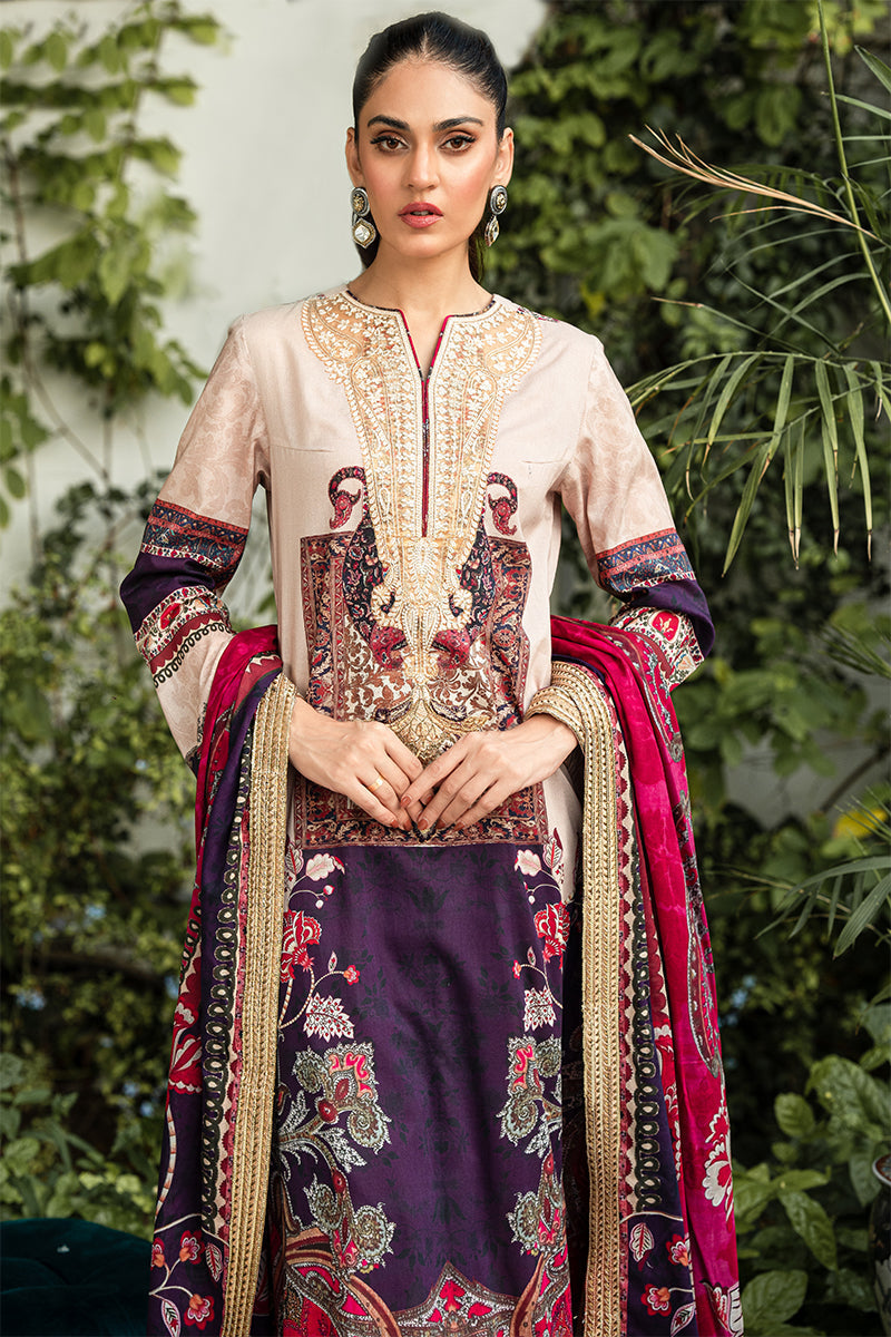 Shamaeel Ansari | Bagh e Bahar Lawn |Gulrukh by Shamaeel Ansari - Designer Dress  - Type : Ladies Clothes - Available at Libayah - 100% Original 
