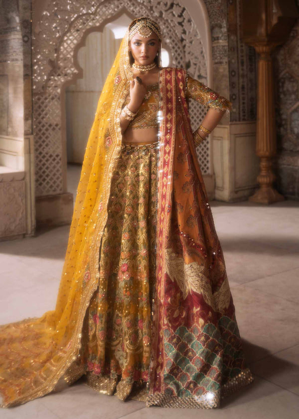 Shiza Hassan | Shehnai Wedding Formals | Camelia by Shiza Hassan - Designer Dress - Type: Ladies Clothes - Available at Libayah - 100% Original