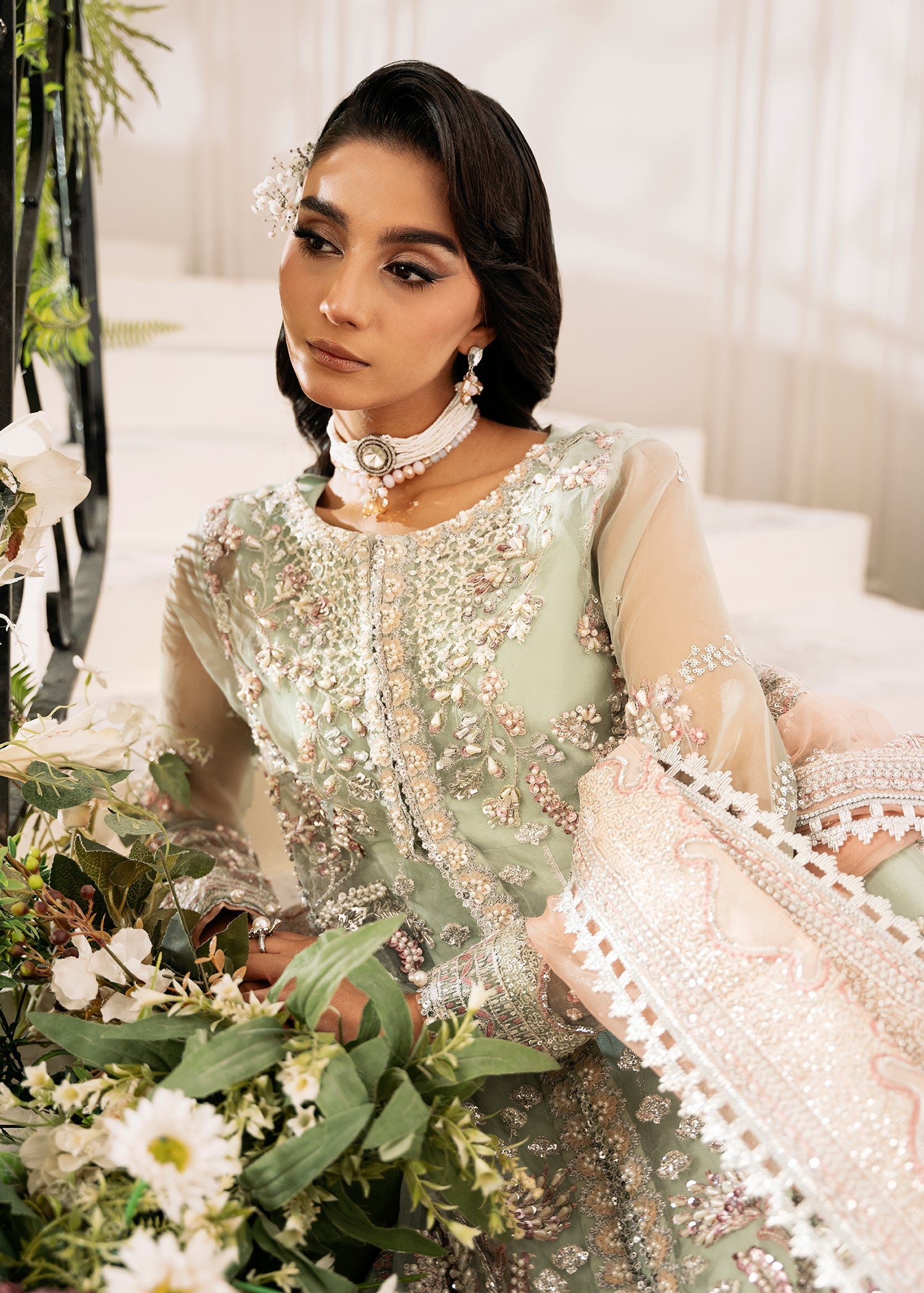 Inayat | Festive Formals | TEEL-TALE by Inayat - Designer Dress  - Type : Ladies Clothes - Available at Libayah - 100% Original 