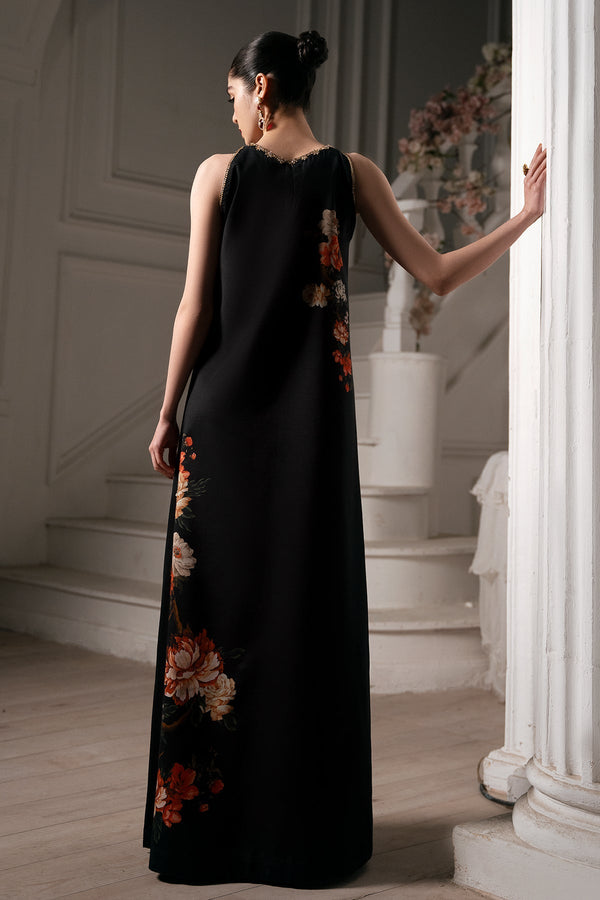 Mina Kashif | Emilie Formals | Koya (Black) by Mina Kashif - Designer Dress - Type : Formal Dress - Available at Libayah - 100% Original