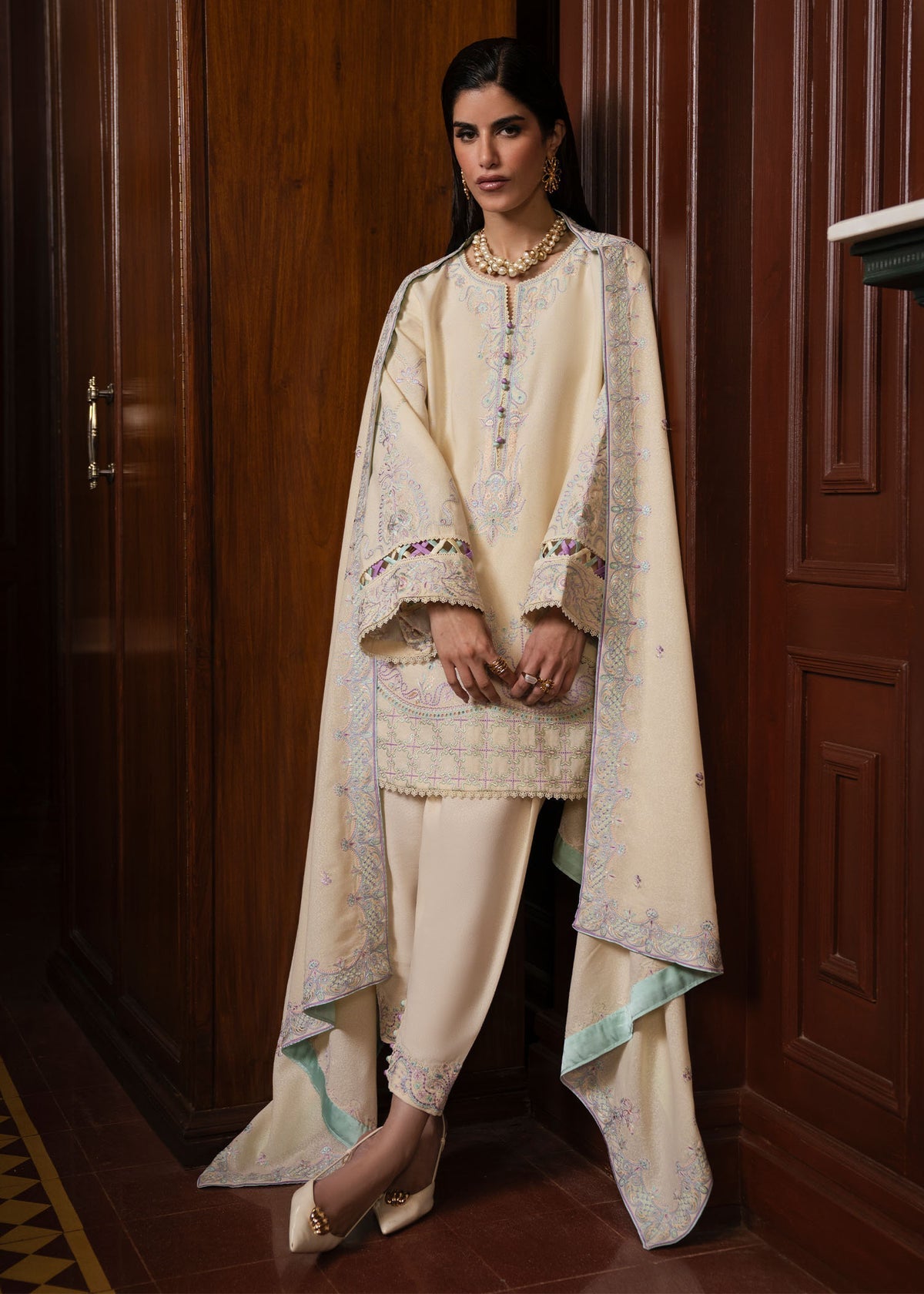 Kanwal Malik | Gulana Winter 25 | ShahGul by Kanwal Malik - Designer Dress  - Type : Ladies Clothes - Available at Libayah - 100% Original 