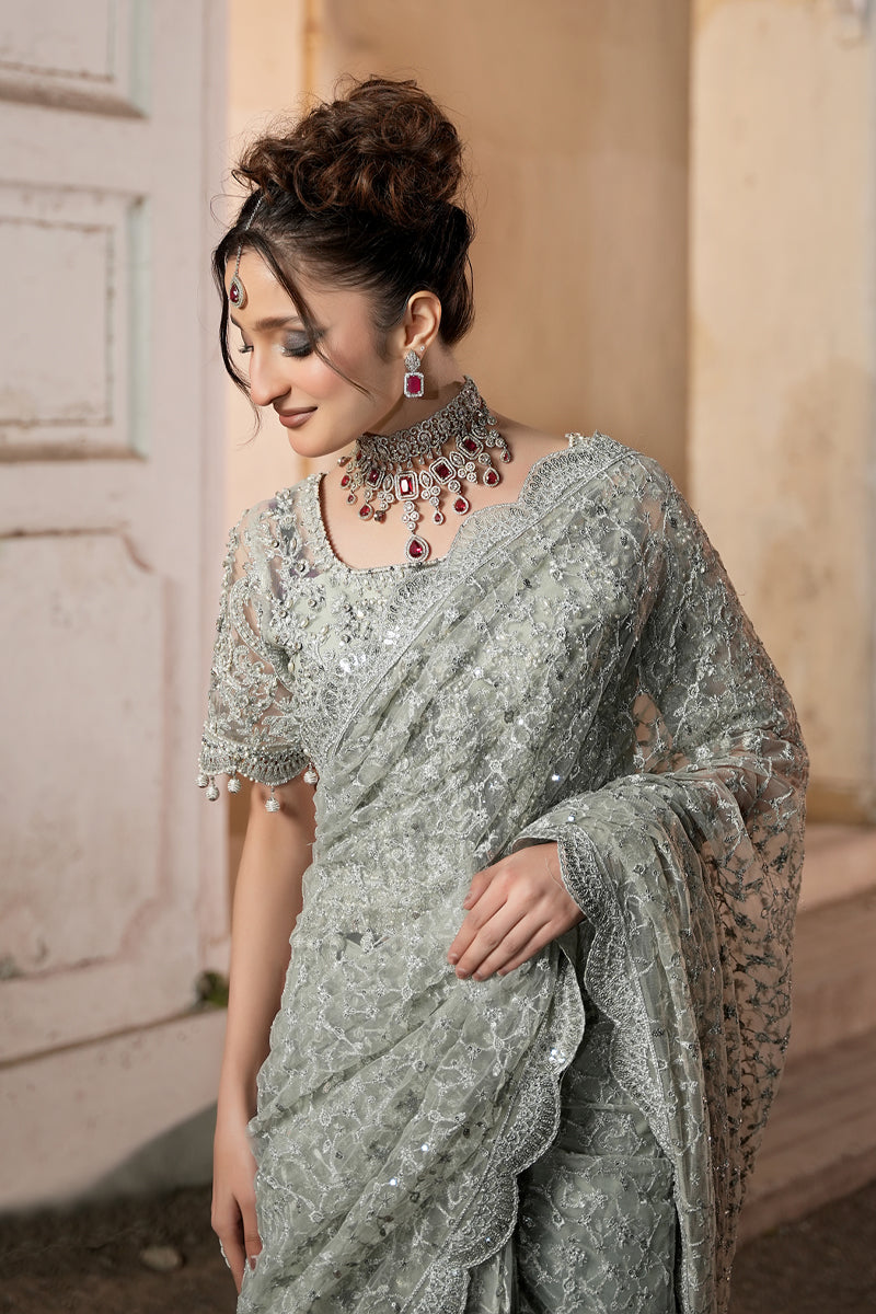Maryams | Zeenat Luxury Formals | Graceful Embellishments - Z-04 by Maryams - Designer Dress - Type: Ladies Clothes - Available at Libayah - 100% Original