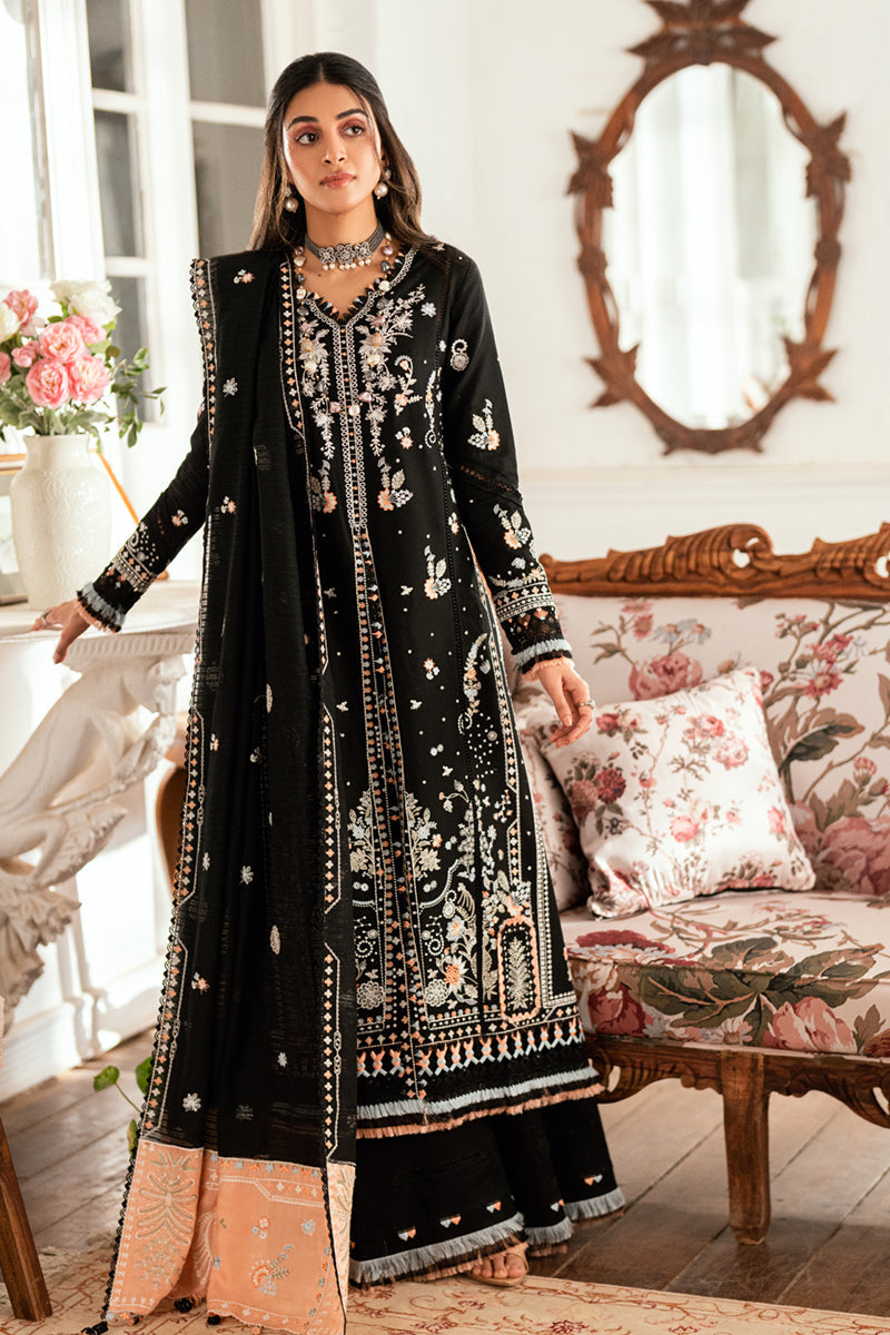 Qalamkar | Luxury Lawn Eid Edit | SB-03 Misha by Qalamkar - Designer Dress - Type: Ladies Clothes - Available at Libayah - 100% Original