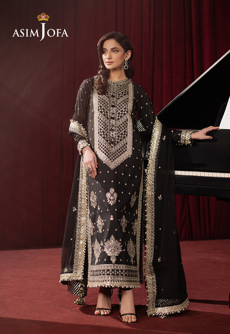 Asim Jofa | Premium Festive | AJPF-01 by Asim Jofa - Designer Dress - Type: Ladies Clothes - Available at Libayah - 100% Original