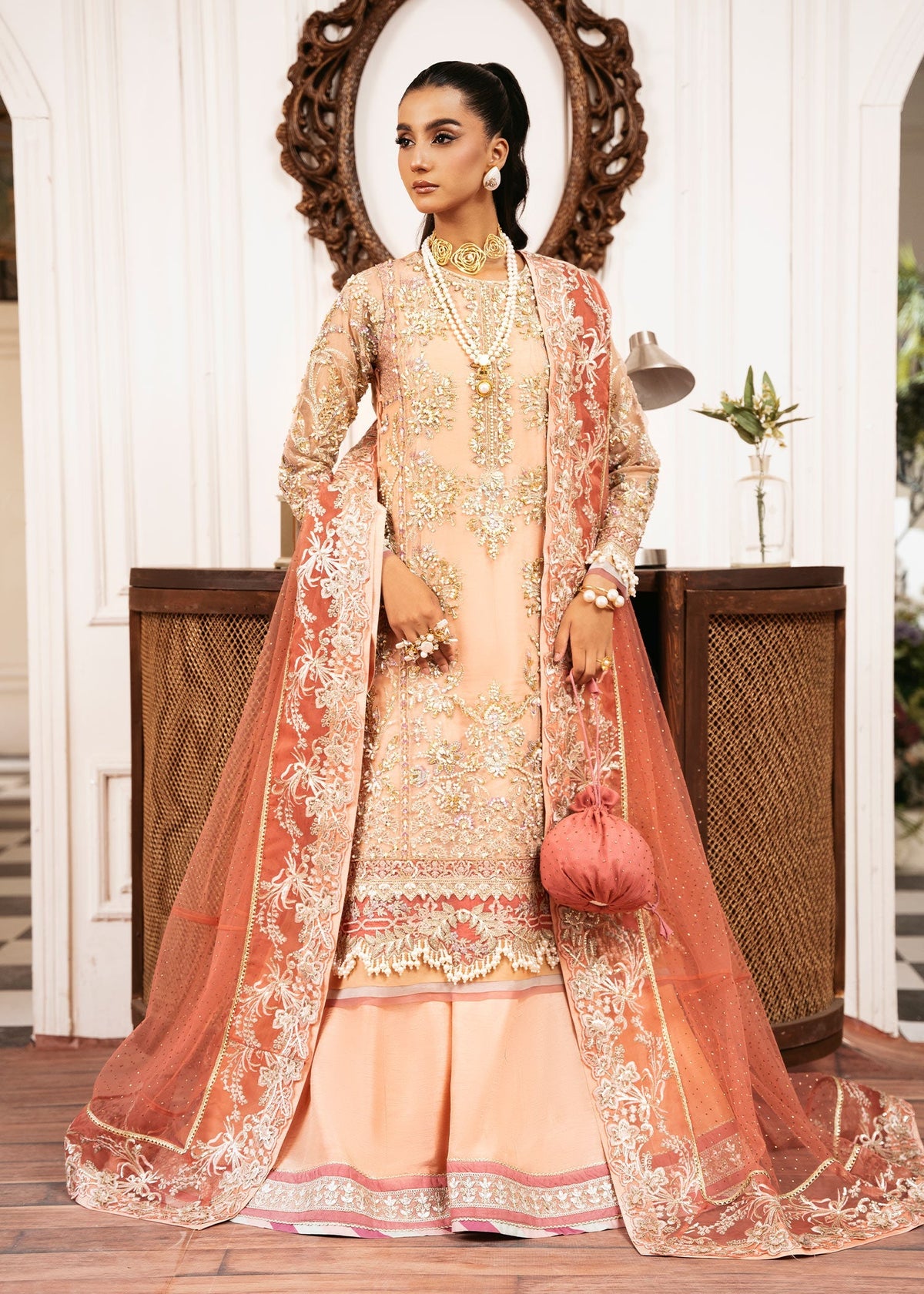 Inayat | Festive Formals |SUN-KISSED by Inayat - Designer Dress  - Type : Ladies Clothes - Available at Libayah - 100% Original 