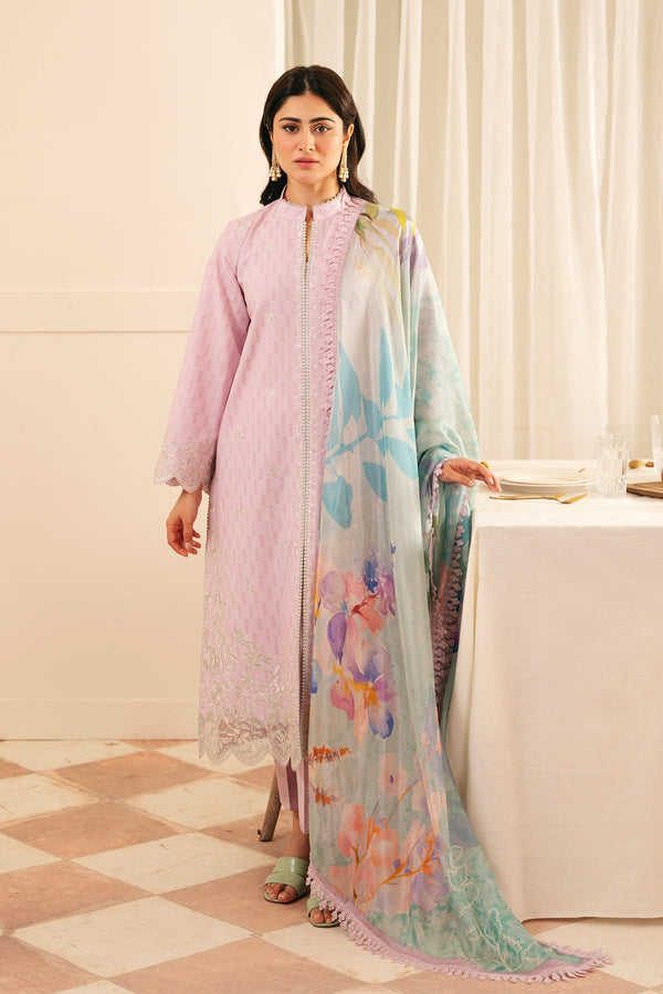 Sahar | Festive Edit | Lilac Bloom by Sahar - Designer Dress - Type: Ladies Clothes - Available at Libayah - 100% Original