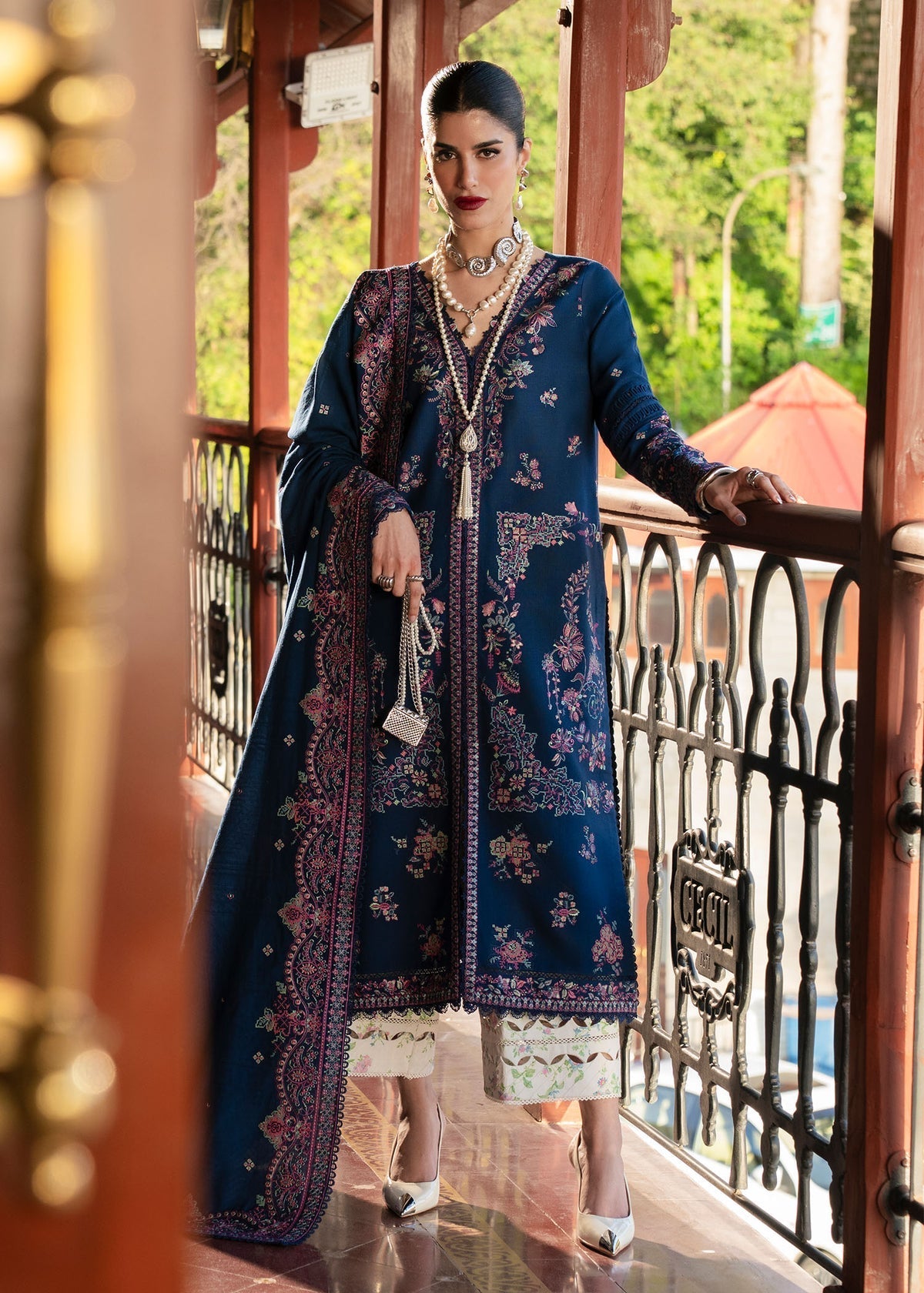 Kanwal Malik | Gulana Winter 25 | Nishwa by Kanwal Malik - Designer Dress  - Type : Ladies Clothes - Available at Libayah - 100% Original 