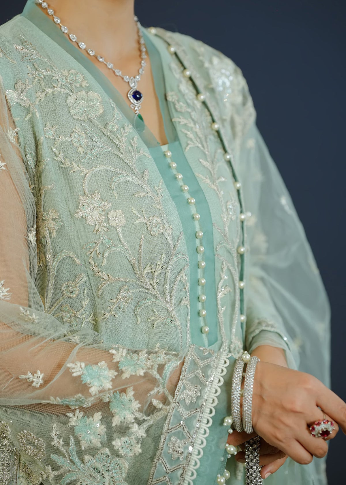 Mahgul | Aleah Formals | Aleema by Mahgul - Designer Dress - Type: Ladies Clothes - Available at Libayah - 100% Original