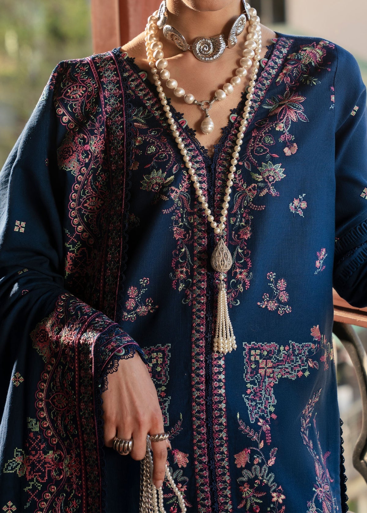 Kanwal Malik | Gulana Winter 25 | Nishwa by Kanwal Malik - Designer Dress  - Type : Ladies Clothes - Available at Libayah - 100% Original 