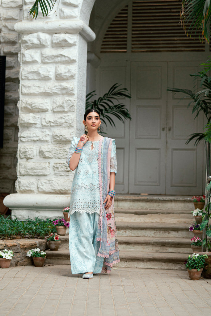 Florent | Eid Edits Luxury Lawn | FEE-7 by Florent - Designer Dress - Type: Ladies Clothes - Available at Libayah - 100% Original