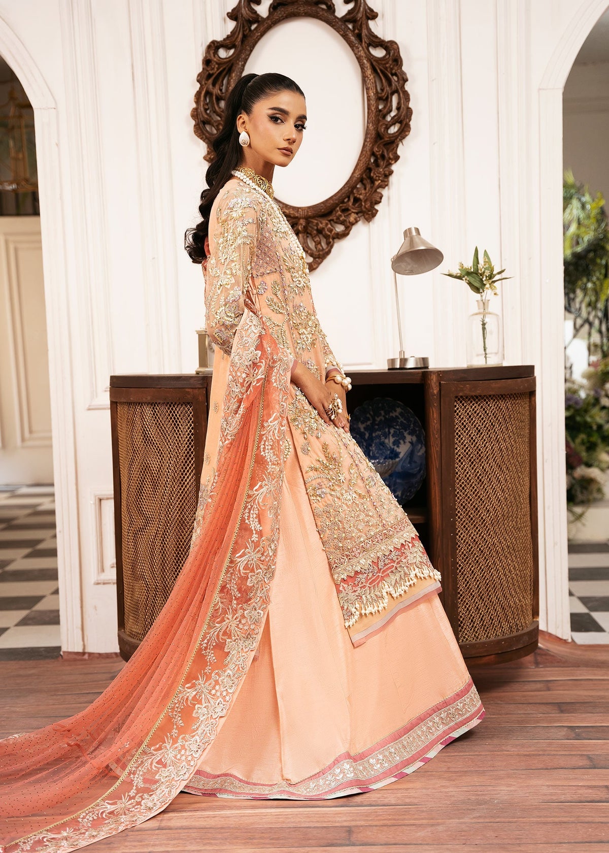 Inayat | Festive Formals |SUN-KISSED by Inayat - Designer Dress  - Type : Ladies Clothes - Available at Libayah - 100% Original 