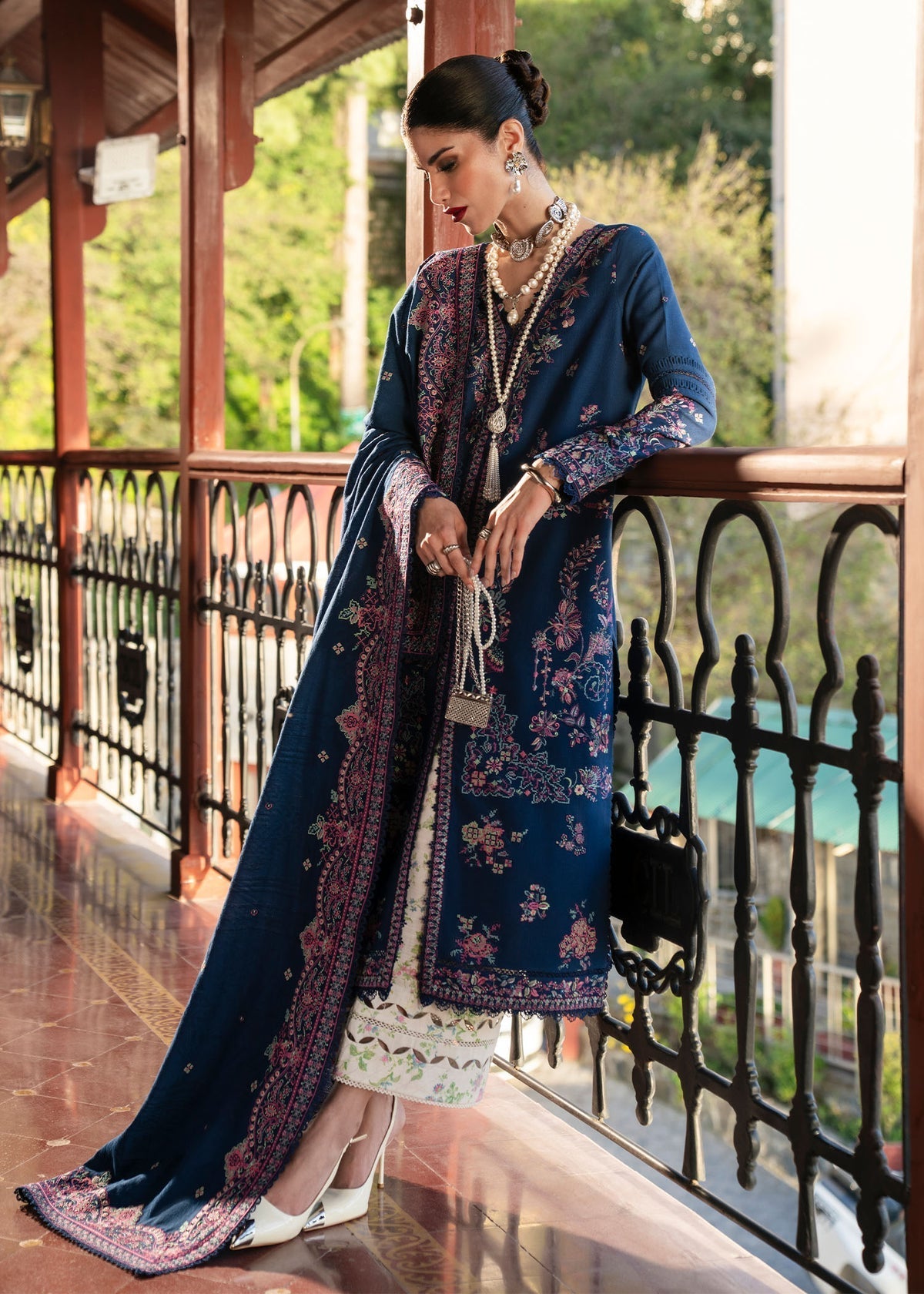 Kanwal Malik | Gulana Winter 25 | Nishwa by Kanwal Malik - Designer Dress  - Type : Ladies Clothes - Available at Libayah - 100% Original 