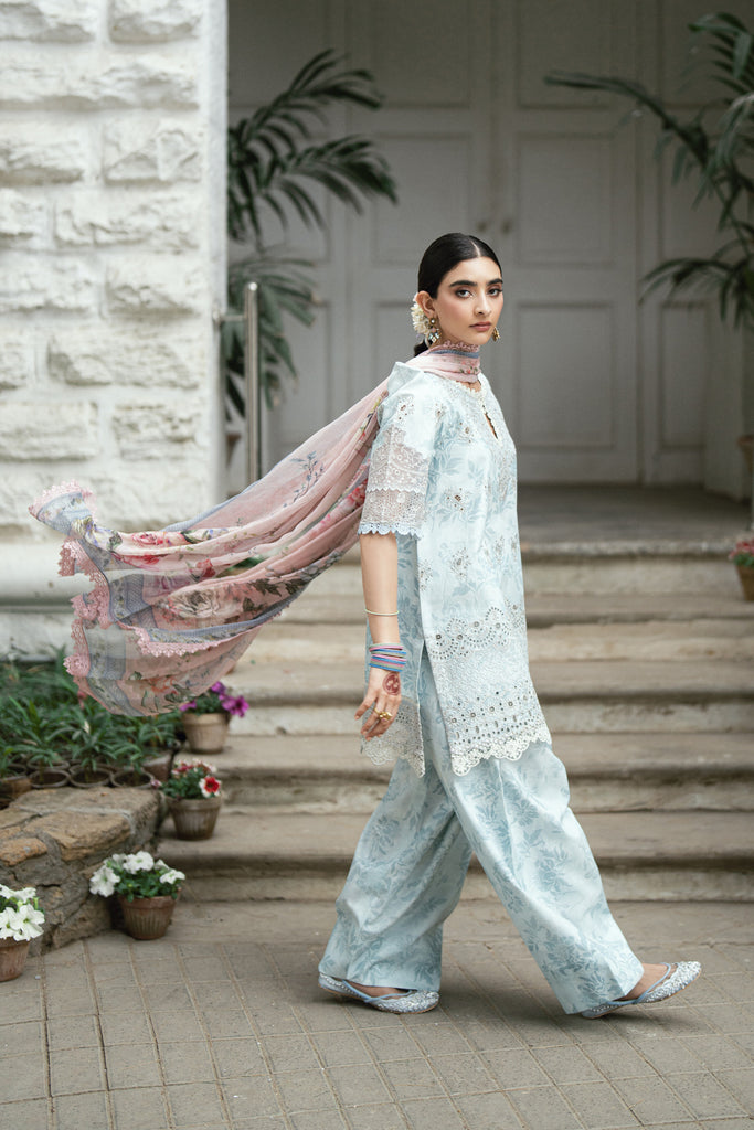Florent | Eid Edits Luxury Lawn | FEE-7 by Florent - Designer Dress - Type: Ladies Clothes - Available at Libayah - 100% Original