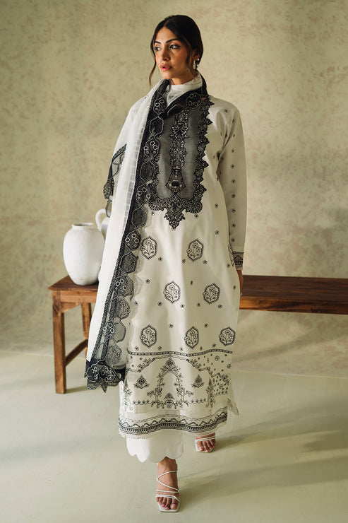 Neeshay | Monochrome Lawn | Lueur by Neeshay - Designer Dress - Type: Ladies Clothes - Available at Libayah - 100% Original