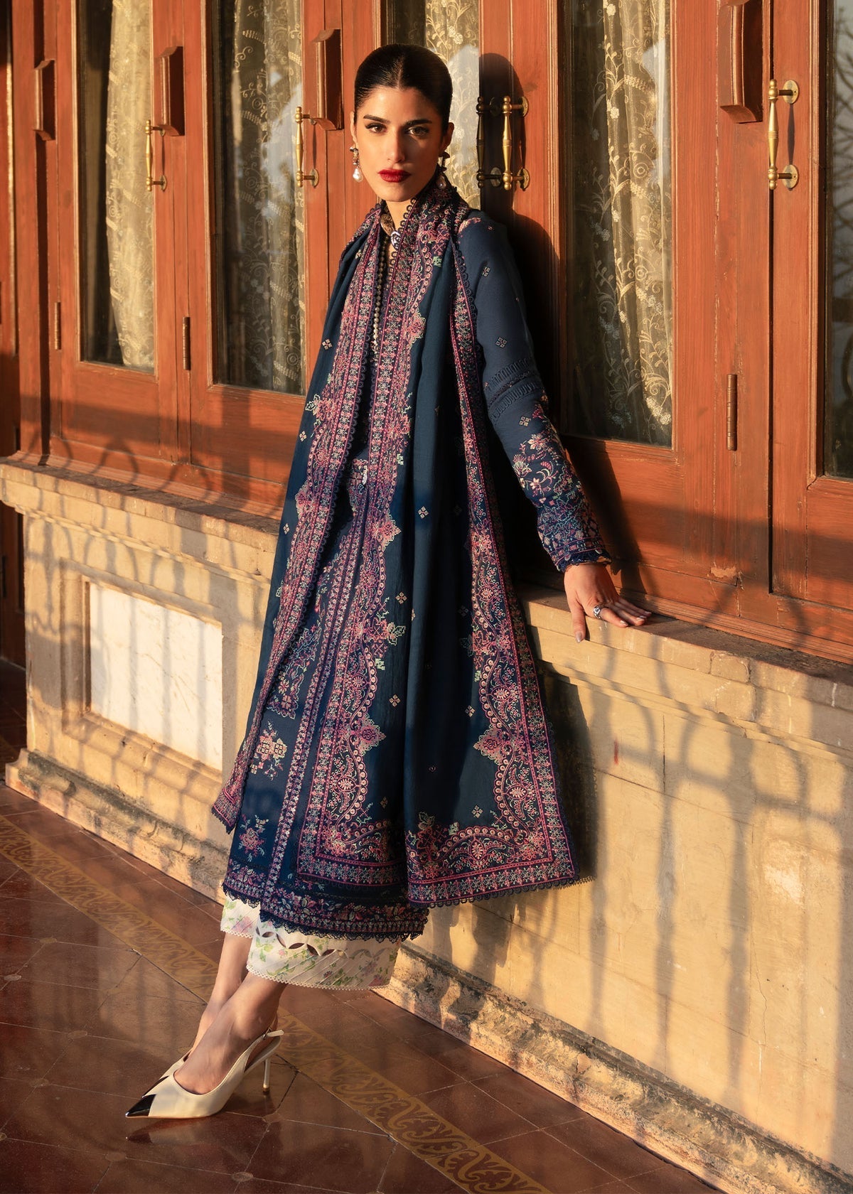 Kanwal Malik | Gulana Winter 25 | Nishwa by Kanwal Malik - Designer Dress  - Type : Ladies Clothes - Available at Libayah - 100% Original 