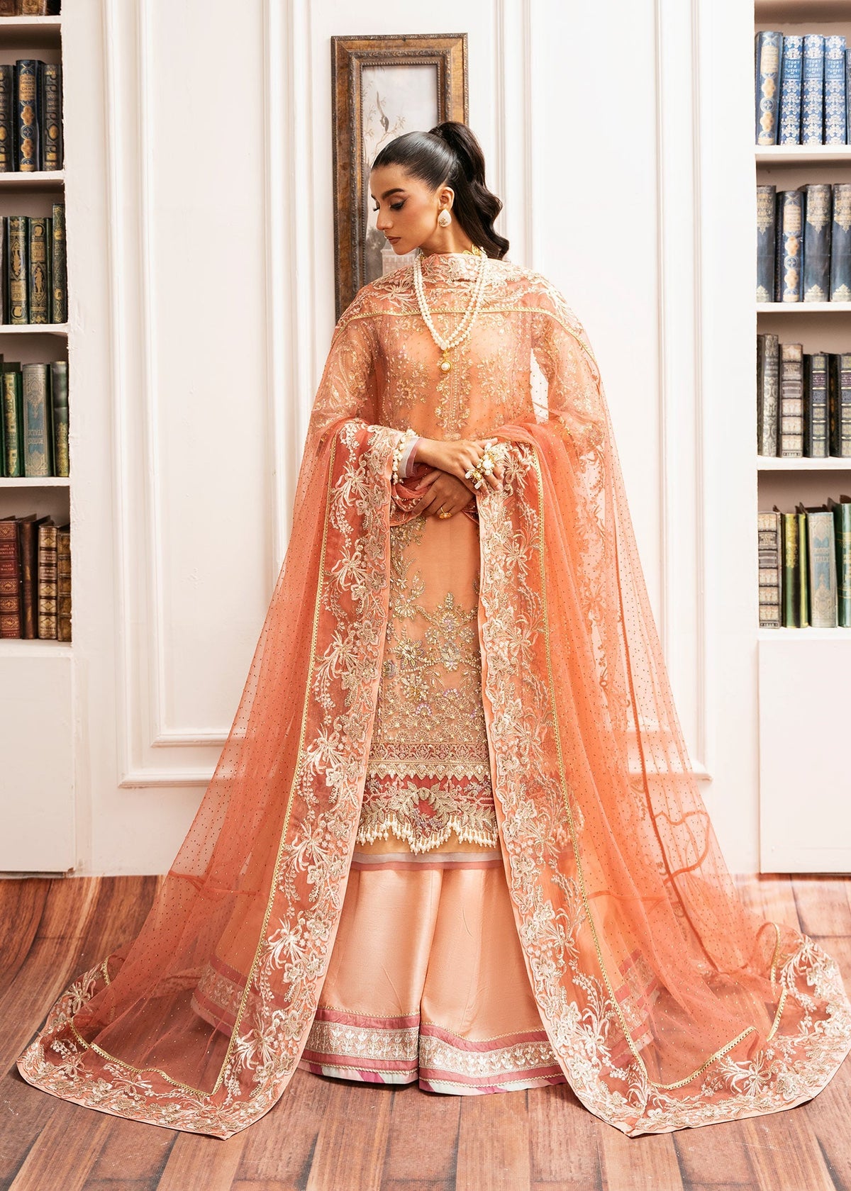 Inayat | Festive Formals |SUN-KISSED by Inayat - Designer Dress  - Type : Ladies Clothes - Available at Libayah - 100% Original 
