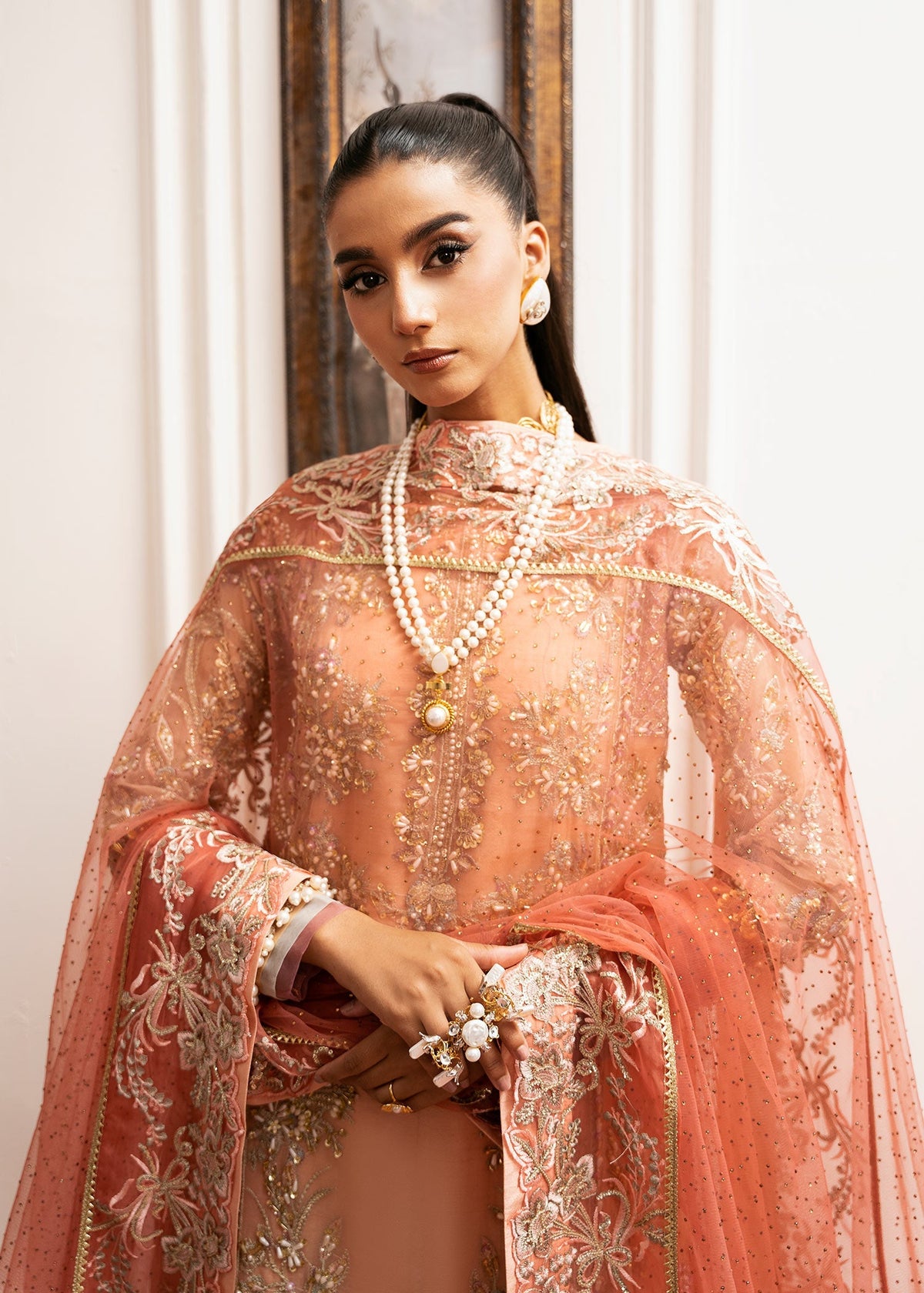 Inayat | Festive Formals |SUN-KISSED by Inayat - Designer Dress  - Type : Ladies Clothes - Available at Libayah - 100% Original 