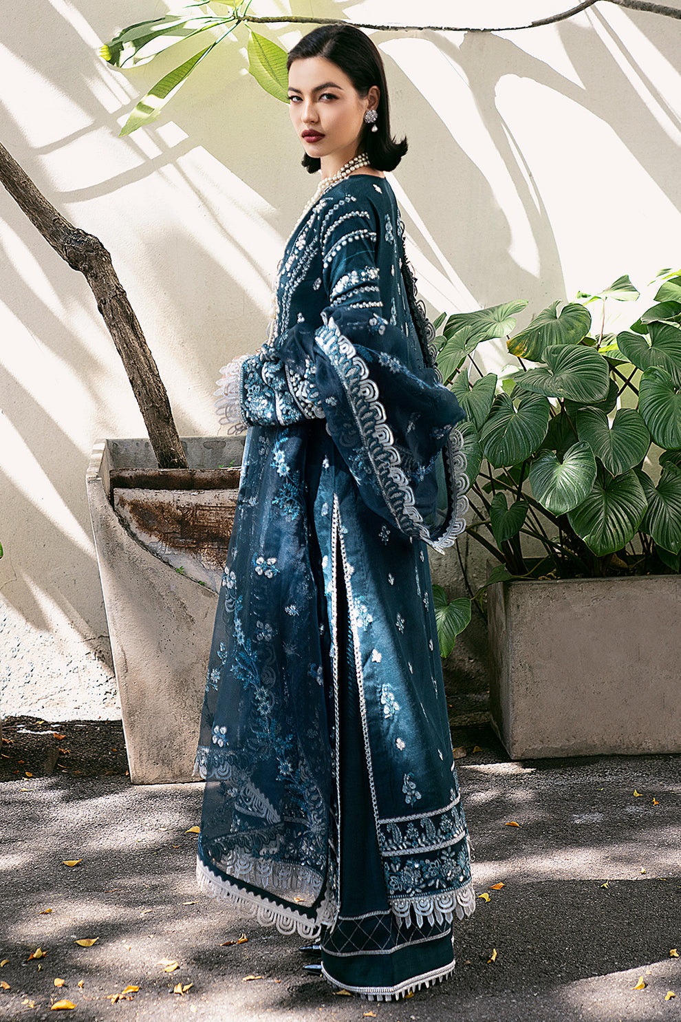 Saad Shaikh | Fleurie Vol 2 | Belle by Saad Shaikh - Designer Dress - Type: Ladies Clothes - Available at Libayah - 100% Original