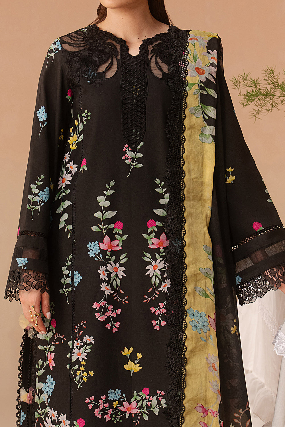Afrozeh | The Haze 26 | Evania Rust by Afrozeh - Designer Dress  - Type : Ladies Clothes - Available at Libayah - 100% Original 